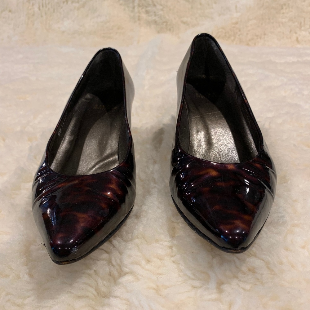 Stuart Weitzman Tortoise Shell Wedges